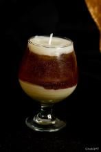 Amber Cream Candle